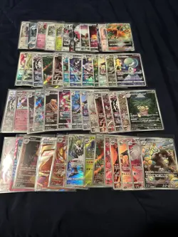 Pokemon Art Rare, Baby Shiny, V, V Star 52 Card Lot - Charizard, Gardevoir, Etc - Image 1