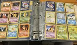 Pokemon Cards Near Complete Base Set Non Holos Played - Image 2