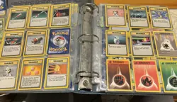 Pokemon Cards Near Complete Base Set Non Holos Played - Image 5