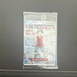 🔥🏀One Piece Monkey.D.Luffy US College Basketball Promo Card 🏀🔥 - Image 3