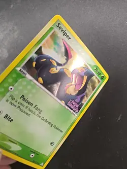 Seviper 32/110 EX Holon Phantoms Reverse Holo Stamped Pokemon Card LP - Image 4