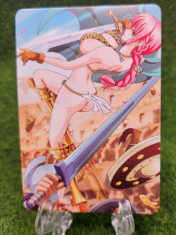 Rebecca One Piece Waifu Full Art Goddess Story ACG Game Card Holo Alt - Image 2