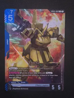 The-O GD03-002 - LR Gundam Card Game - Steel Requiem - Mint - Image 1