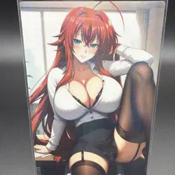 Rias Gremory Anime Waifu Card Doujin ACG Goddess Holo - Image 2