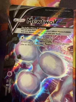 Mewtwo V-UNION [Set of 4] SWSH: Sword & Shield Promo Cards Holo - Image 3