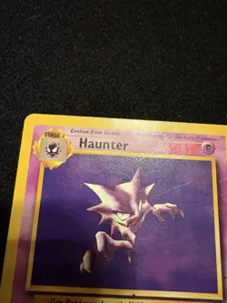 1999 Fossil Pokemon Card Lot Gengar, Haunter Non-Holo - Image 4