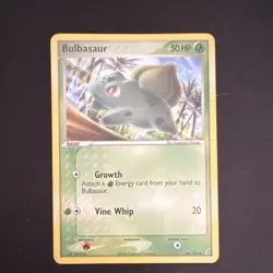 Pokemon Bulbasaur 46/100 EX Crystal Guardians 50 HP Basic Common Regular Card - Image 1
