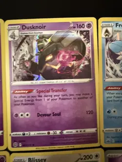 Lot of 10 Holographic English Pokemon Pokemon Cards Holo Rare Blissey Togakiss - Image 3