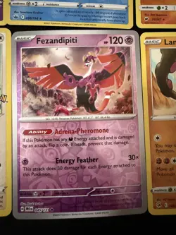 Lot of 10 Holographic English Pokemon Pokemon Cards Holo Rare Blissey Togakiss - Image 4