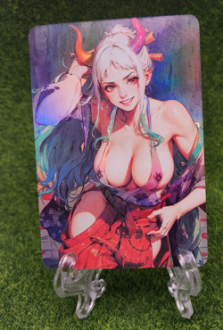 Yamato One Piece Waifu Full Art Goddess Story ACG Game Card Holo Alt - Image 1