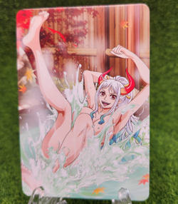 Yamato One Piece Waifu Full Art Goddess Story ACG Game Card Holo Alt - Image 2