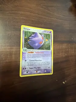 Pokemon TCG Gengar 5/92 Legend Maker Holo Card Lightly Played - Image 2