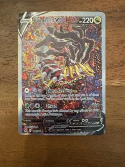Pokemon Giratina V Full Art Ultra Rare Lost Origin 186/196 Holo 220 HP Card - Image 1