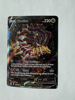 Pokemon Giratina V Full Art Ultra Rare Lost Origin 186/196 Holo 220 HP Card - Image 4