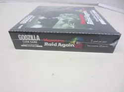 Godzilla Card Game: MONSTERS RAID AGAIN Booster Set Box Sealed New 12 Packs - Image 5