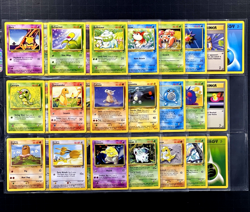 2000 Pokemon BASE SET 2 Edition COMPLETE Non Holo COMMON Cards Lot WotC NM+ MINT - Image 1