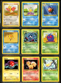 2000 Pokemon BASE SET 2 Edition COMPLETE Non Holo COMMON Cards Lot WotC NM+ MINT - Image 5