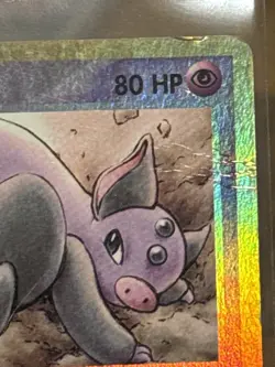 Grumpig Holo Rare 6/97 EX Dragon 2003 Pokemon Card MP Crease - Image 4
