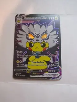 Custom Pokemon Pikachu Card - Image 1