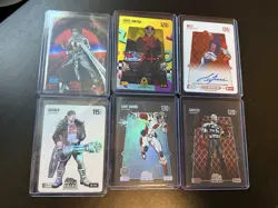 Bo Jackson Battle Arena x6 Card Lot Auto RAD Battle Foil PowerGlove Bid Now - Image 1