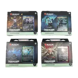 Magic The Gathering Duskmourn House of Horror Commander Deck Set of 4 New Sealed - Image 1