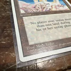 Magic the Gathering: MTG: 4th Edition: Winter Orb - Image 2