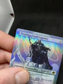 Tezzeret, Cruel Captain (Borderless) Edge of Eternities Foil MTG 0287 - Image 3