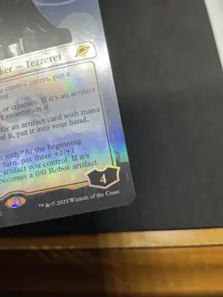 Tezzeret, Cruel Captain (Borderless) Edge of Eternities Foil MTG 0287 - Image 4