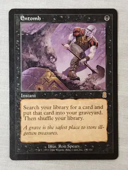 NM Entomb Odyssey Mtg Magic the Gathering - Image 1