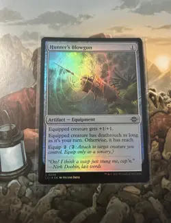 Magic: The Gathering Hunter's Blowgun LCI Foil #0255 - Image 1