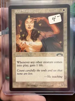 Soul Warden Exodus Regular Magic The Gathering MTG - Image 1