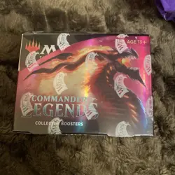 MTG Commander Legends Collector Booster Box Sealed - Image 1