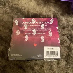 MTG Commander Legends Collector Booster Box Sealed - Image 2