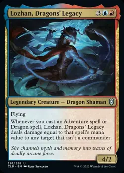 Lozhan, Dragons' Legacy [Commander Legends: Battle for Baldur's Gate] Magic MTG - Image 1