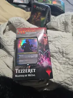 MTG Magic Tezzeret Master of Metal Planeswalker Sealed Deck Aether Revolt #1 - Image 1