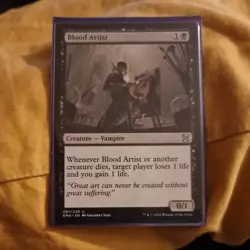 1x MTG Magic The Gathering TCG - Blood Artist - Eternal Masters - Image 1