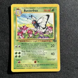 Butterfree 33/64 Jungle WOTC Pokemon TCG Card - Image 1