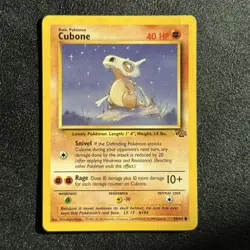 Cubone 50/64 Jungle WOTC Pokemon TCG Card - Image 1