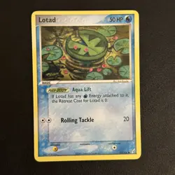 Lotad 55/100 Ex Crystal Guardians Pokemon Card - Image 1