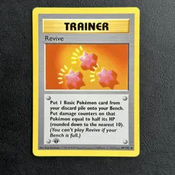 Revive 89/102 (1st Edition Shadowless) Base Set NM/LP Pokemon Card - Image 1