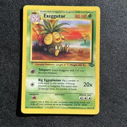 Exeggutor 35/64 Jungle WOTC Pokemon TCG Card - Image 1