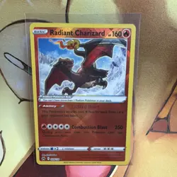Pokemon Radiant Charizard 020/159 SV: Paldean Fates Radiant Rare Holo 160 HP - Image 1
