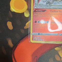 Pokemon Radiant Charizard 020/159 SV: Paldean Fates Radiant Rare Holo 160 HP - Image 4