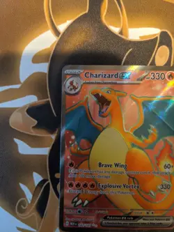 Pokemon TCG Charizard EX 183/165 Scarlet & Violet 151 Near Mint - Image 5