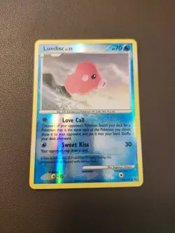 Pokemon TCG Luvdisc Platinum 35/127 Reverse Holo Rare LP - Image 1