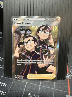 Pokemon Gym Trainer 191/195 Silver Tempest Ultra Rare Full Art Holo - Image 1