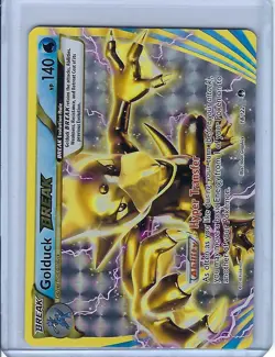 Golduck BREAK 18/122 2016 XY Breakpoint Pokemon Card Ultra Rare Holo - Image 1
