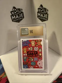 CGC 10 Pristine Gengar Old Maid Playing Cards 2019 Japanese Pokemon Card - Image 3
