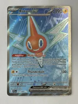 Rotom ex 111/094 Ultra Rare Pokemon TCG ME02: Phantasmal Flames NM English Holo - Image 1