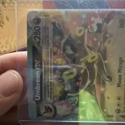 Pokemon TCG Umbreon ex Prismatic Evolutions Holo Card 060/131 280 HP Double Rare - Image 3